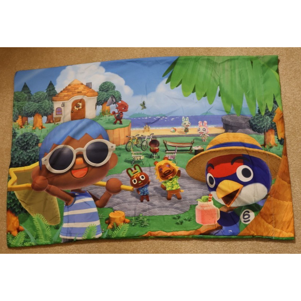 Nintendo Animal Crossing Pillow Case Polyester Kids Bedroom Decor